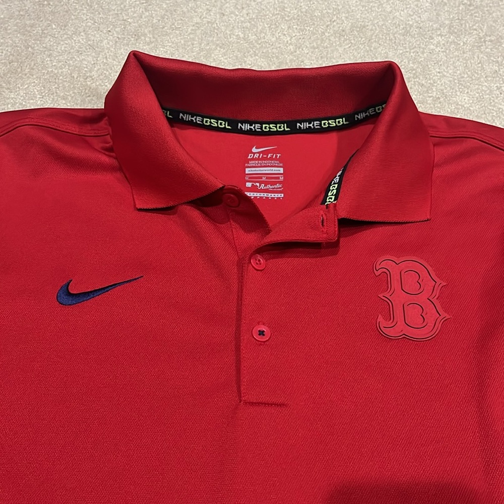 Nike Boston Red Sox golf shirt